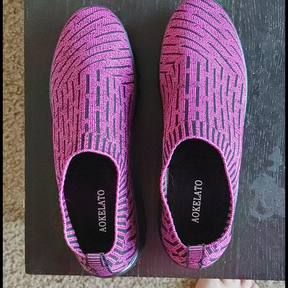Womens Walking Shoes Slip on Mesh Air Cushion